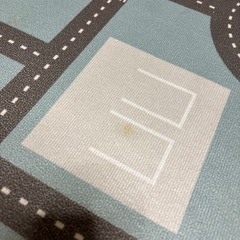 3coins スリーコインズ プレイマット 街を作ろう 道路 街 車 マットの画像