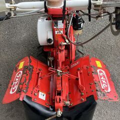 初期不良対応 アフターケアも安心 整備済　ねぎ作などに マメトラ 6.3馬力 耕運機 MC-503 はねあげローター　ハンドル180度回転の画像