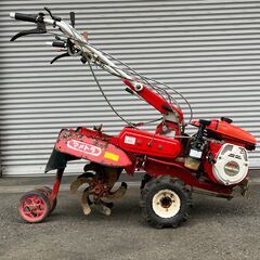 初期不良対応 アフターケアも安心 整備済　ねぎ作などに マメトラ 6.3馬力 耕運機 MC-503 はねあげローター　ハンドル180度回転の画像
