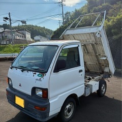 ミニキャブ　トラック　4WD ダンプ　エアコン　車検2年付の画像