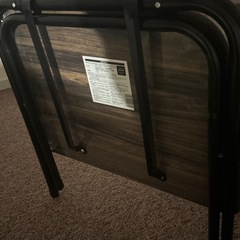 コンパクトテーブル　大人気カラーヴィンテージブラウンの画像