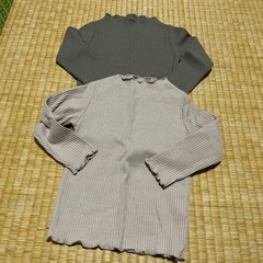 ⓪女の子 90-95長袖　ベストの画像