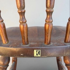 キツツキマーク　キツツキ　椅子　チェア　飛騨産業の画像