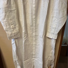 新品 定価11900円 ギャップ 春夏 リネン コットン バンドカラーワンピース　Sの画像