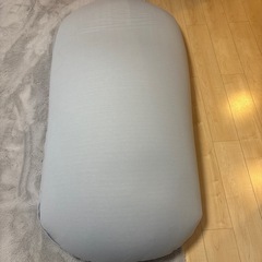 ビーズクッション　大　　グレーの画像