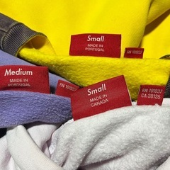 supreme シュプリーム トレーナー パーカー 3着セットの画像