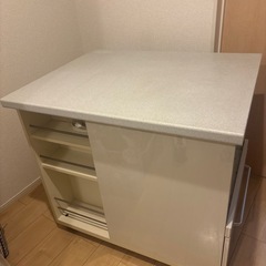 大理石カウンターの画像