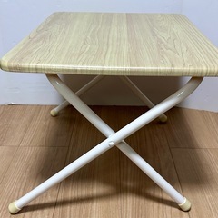 【良品】折り畳みローテーブル 山善【現金 PayPay オンライン決済お支払い出来ます】の画像