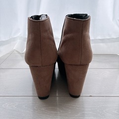 【未使用】バイカラーショートブーツの画像