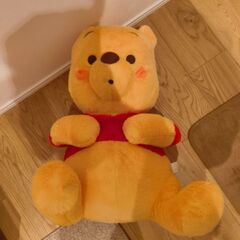 プーさんぬいぐるみの画像