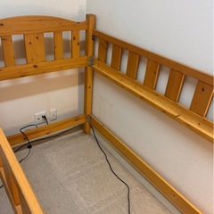 【無料】木製ロフトベッド／解体・搬出できる方へ
の画像