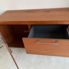 木製サイドボード　キャビネット　の画像