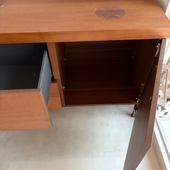 木製サイドボード　キャビネット　の画像