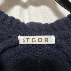 ニットカーディガンの画像