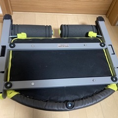 美品　ワンダーコア　ワンダーコアスマート　ライムグリーン　エクササイズ　健康器具　腹筋　フィットネス器具　スマートワンダーコア　ショップジャパンの画像