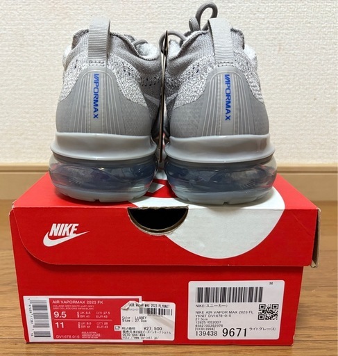 NIKE AIR VAPORMAX 2023 FK DV1678-015 未使用