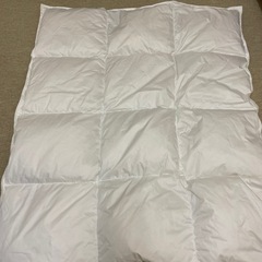 西川のベビー布団　防水シーツ付き　の画像