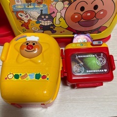 アンパンマンキッチン、冷蔵庫、電子レンジセットの画像