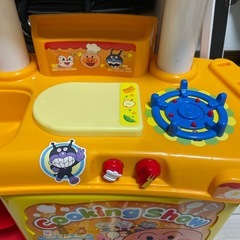 アンパンマンキッチン、冷蔵庫、電子レンジセットの画像