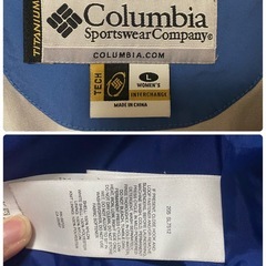 【T00007】Colombia（コロンビア）マウンテンパーカー　L　古着の画像