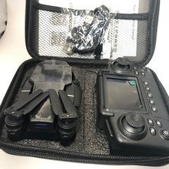 新品【152】E88air 480Pデュアルカメラ搭載 スクリーン操作 WiFi対応 折りたたみドローン（黒）の画像