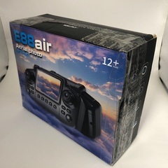 新品【152】E88air 480Pデュアルカメラ搭載 スクリーン操作 WiFi対応 折りたたみドローン（黒）の画像