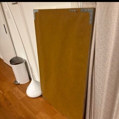 銀塗装アンティーク鏡の画像