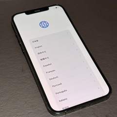iPhone 12 pro max 256gb グラファイト の画像