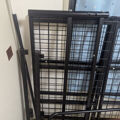 セミダブル パイプベッドフレームの画像