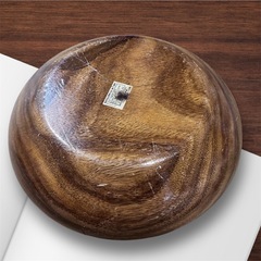 アカシア材 サラダボウル大【中古】の画像