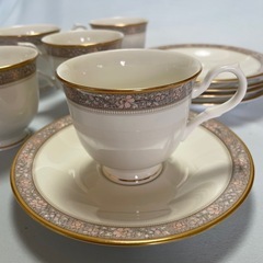 来客用　コーヒーカップセットの画像