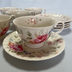 来客用　ティーカップセットの画像