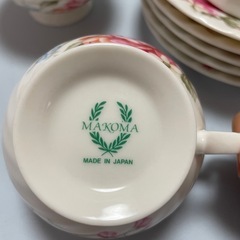 来客用　ティーカップセットの画像