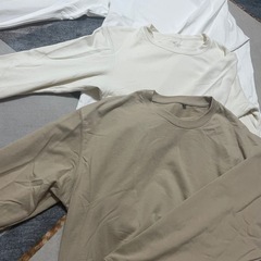 UNIQLO ユニクロ　長袖　11枚　セット　まとめ　L ヒラキ　エアリズム　ヒートテック　白 ロンTの画像