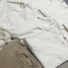 UNIQLO ユニクロ　長袖　11枚　セット　まとめ　L ヒラキ　エアリズム　ヒートテック　白 ロンTの画像