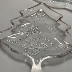 クリスマス　ガラス皿セットの画像