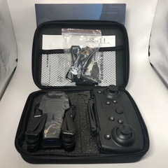 新品【153】E88 カメラ無し折りたたみリモコンドローン（黒）の画像
