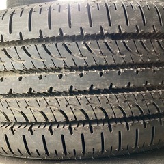 デリカ　YOKOHAMA 225/55R18 25年製　夏タイヤ　新車剥がし　タイヤホイール4本セットの画像