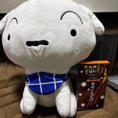 クレヨンしんちゃん　シロぬいぐるみの画像