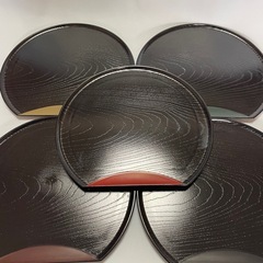 盆皿　5枚セットの画像