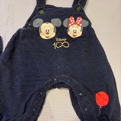 ミキハウス他　サロペット3点セットの画像