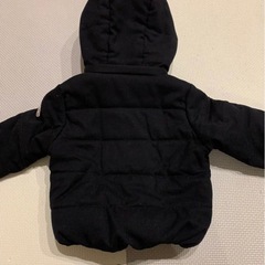 【プティマイン】中綿コート　アウター　90センチ　ネイビーの画像