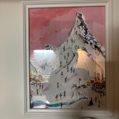 アート2セット　IKEA額縁付きの画像