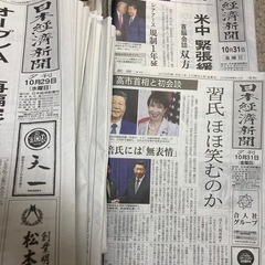 【日経新聞（朝刊・夕刊・プラス1）】2025年10月の1ヵ月分（31日分）の画像