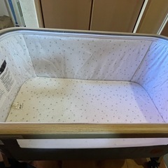 11/01（土）金沢でのお渡し可能🙆‍♀️美品★ ベビーベッド 添い寝ベッドの画像