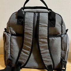 マザーズバッグ　リュック　グレー　おまけ付きの画像
