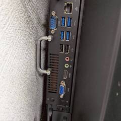 デジタルホワイトボード スタンド付き スタンド含む高さ205 幅199 奥行69（モニターのみ高さ121）の画像