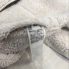 リバーシブル　アウター　パーカー　80cm無印用品の画像