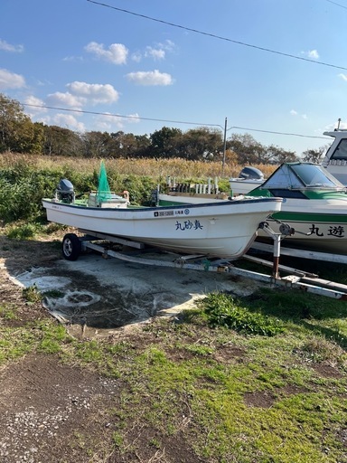 プレジャーボート　和船　20馬力