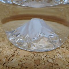 江戸硝子  富士山ロックグラスの画像